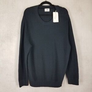 NEW NN07 No Nationality Men's XXL Loke Crew Neck Ribbed Knit Pullover Sweater
